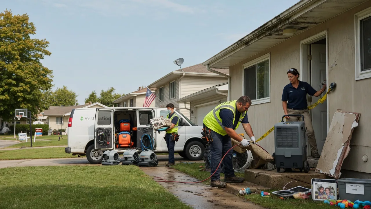 Water Damage Restoration in Tioga, WV near me